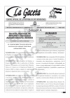 La Gaceta N° 36,291 del 26 de julio de 2023